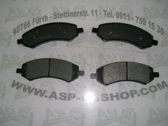 Bremsklötze Vorne - Brakepads Front  Dodge Dakota + Ram PU 05-11